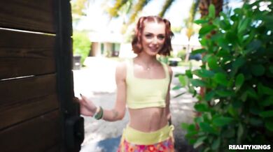 Bendy Babe Loves Cum
