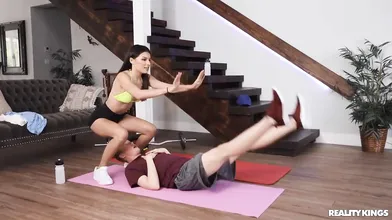Are You Getting Hard While I Train You?! You Perv! - Reyna Cruz