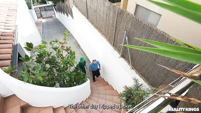 Hiding And Fucking With The Landscaper - Chloe Lapiedra, Jordi El Nino Polla