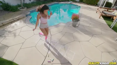 Beautiful Bouncing Teen Boobies