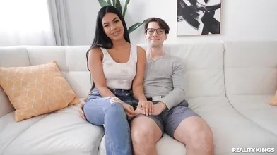 Cuck BF Watching When BBC Fucks Her Exotic GF - Maya Farrell