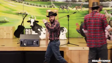 Huge Cocked Guy Picks Up A Slutty Cowgirl - Chad White, Alexis Fawx