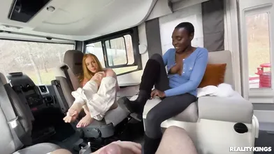 Sexy Influencers Road Trip And Fucking All Day - Zaawaadi,Holly Molly & Raul Costa