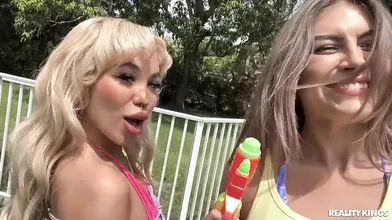 Slip N' Slide Into Pussy - Luna Luxe, Selina Bentz