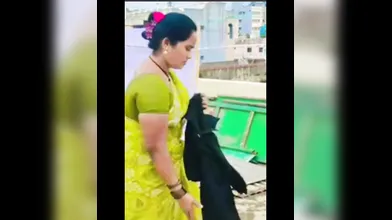 My friend wife hiddien camera