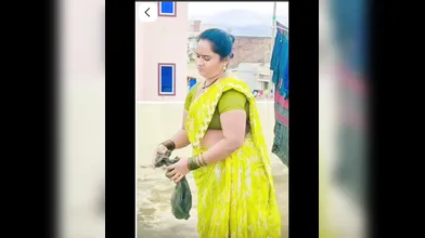 My friend wife hiddien camera