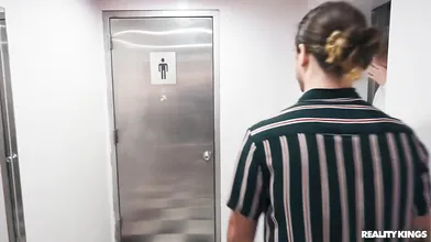 Fucking At The Italian Restaurant - Violet Gems, Justine Jakobs, Jimmy Michaels