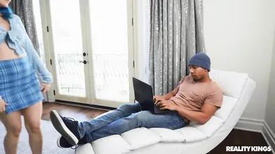 REALITY KINGS Jewelz Blu Begs All Day For Ricky Johnson's BBC