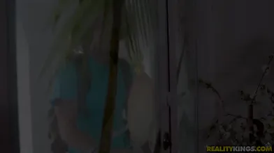 Hot FFM Action With A Hot Teen Brunette & Her Kinky Stepmom