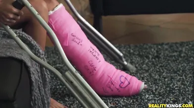 Upset 18yo Vina Sky Gets Surprise Cock By Older Neighbor - Chavon Taylor