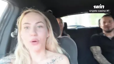 HARDCORE PORN VLOG - Birthday hookup with a scorching towheaded outdoors - monst