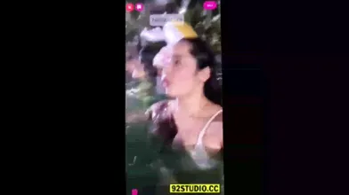 Aditi Mistry swimming pool video