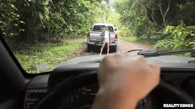 Ana Rose Get Stuck In The Mud With Her Pickup But Lukas King Lends A Helping Hand - Malisa Moir