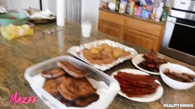 Hot Outdoor Orgy With Sexy Chicks And BBC - Marie Luv