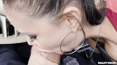 Sofia Lee's Car Breaks Down And She Gets Banger By The Road - Sofia Staks