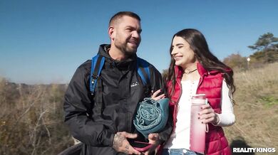 Horny Hikers Candie Luciani And Juan Lucho