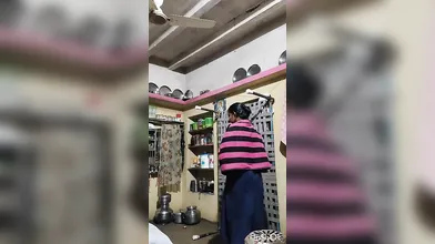 Indian mom nude spy video record by her son