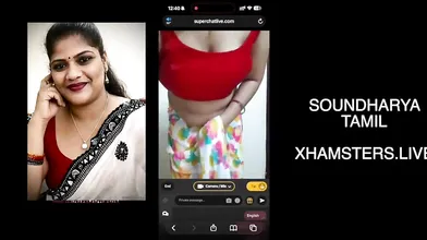 Soundharya Tamil aunty superchat live video call