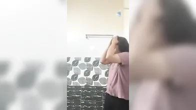 Filthy Hindi Wife Gets Her Throat Destroyed In Bathroom Blowjob