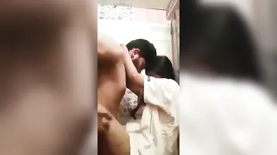 Indian Lovers Bathroom Fuck Hardcore