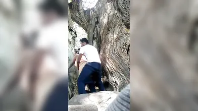 Indian Lovers Sneaky Outdoor Fuck (Quickie)