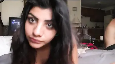 Desi Girl With White Cock