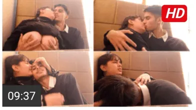 Cafe Couple Viral Video Part 2 – Naughty Smooch & Boob Play In Public