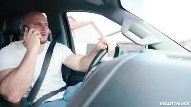 Rough Sex In The Garage With Colleague's Hot Mom, Sandy Love