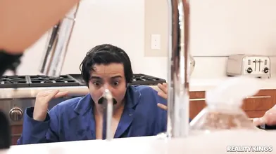 REALITY KINGS Latina MILF Luna Star Drilled In The Kitchen