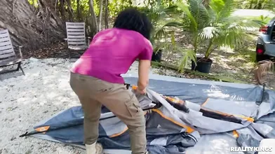 Camping Trip Turns Into Insane Foursome - Lulu Chu,Willow Ryder,Oliver Flynn & James Angel