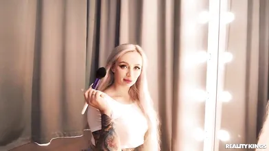 Naughty Leah Meow Takes On A Big Dick In Sexy Outfit