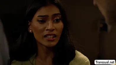 Fucking my horny TS patient late at night