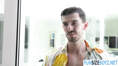 Fucking this attractive twink with my friend