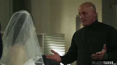 You really want me to fuck your stepdad on my wedding night?