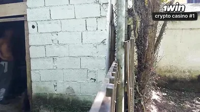 Farm caretaker gets fortunate with super-steamy Brazilian milf dona de casa who