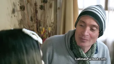 Wifes not home time to fuck this spicy big tit Latina