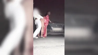 New viral Jaslin Couple Video outdoor with stranger