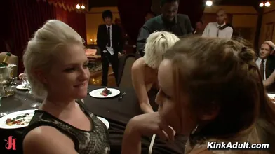 Chloe Camilla Full Service Dinner Party With Double Penetration And Intense Orgasms