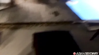 Asian Caught Sucking