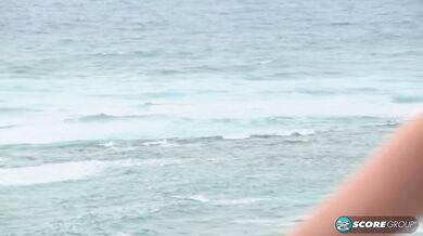 Angela's First On-camera BJ - Angela White
