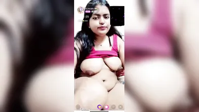 Insta_Influencer_Kavita_Maurya_Showing_Boobs_And_Pussy_On_Chamet_Live