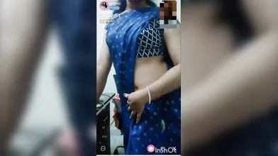 Latha sri chamet telugu girl show