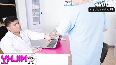 Doctor, what are you doing? La milk in your ass will cure your cold