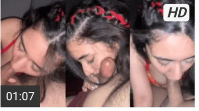 Dick Obsessed Desi Girl Gives Insane Deep Throat Blowjob – Gobbles Balls Full