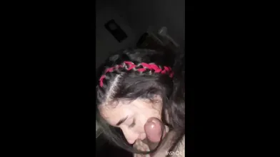 Dick Obsessed Desi Girl Gives Insane Deep Throat Blowjob – Gobbles Balls Full