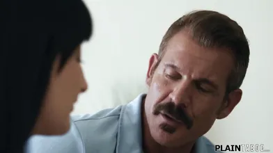 Stepdad knows how to get what he wants from his stepdaughter