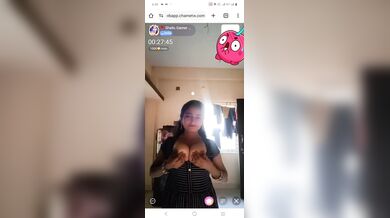 Shailu gamer chamet boobs show