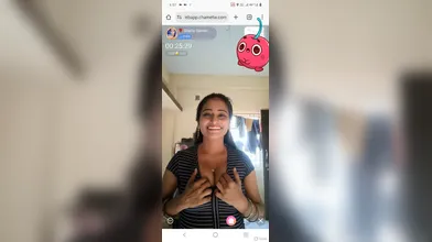 Shailu gamer chamet boobs show