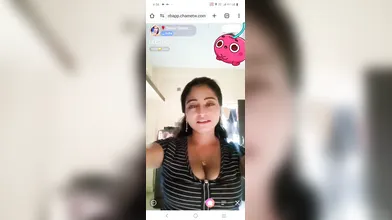 Shailu gamer chamet boobs show
