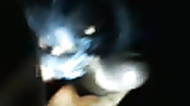 My wife blowjob black cock first time